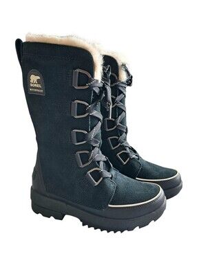 Tivoli IV Tall Waterproof Insulated Black Boots Women's Size 5.5 NEW
